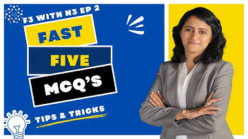 Test 2- Fast Five | Fast five MCQs cheat codes with Dr. Nikita