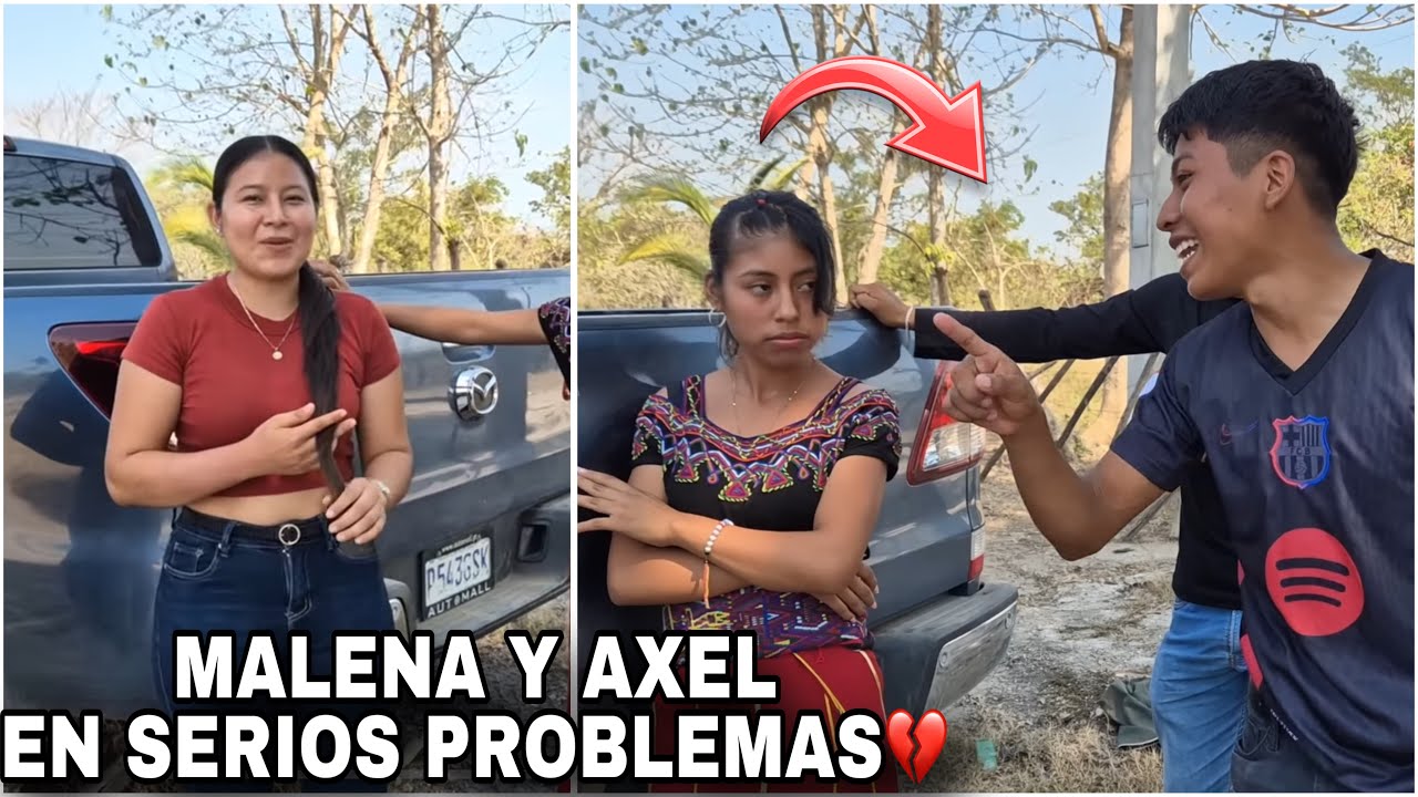 Malena quería revisarle el teléfono a Axel/un día de novio y ella ya es tóxica😱