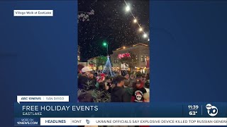 Free holiday events in San Diego County