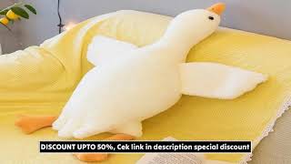 50/130CM Hot Goose Plush Stuffed Soft Duck Sleeping Pillow Sofa Cushion Kids Girlfriend Bi screenshot 4