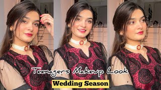 Simple Makeup Look For Teenagers || Wedding Season Ep #1 screenshot 1