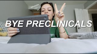 Last Med School Exam of Preclinicals (& pt.1 of eyelid saga) | Rachel Southard