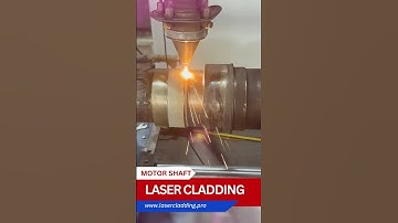 Laser Cladding for Motor Shaft #lasercladding