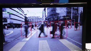 Videantis Demonstration of Pedestrian Detection