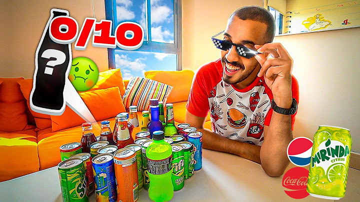 تقييمي لـ 30 مشروب غازي 🥤 (أرهب مشروب غازي هو ... !!)