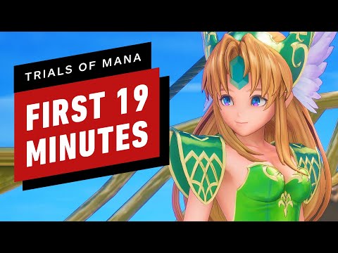 Trials of Mana: The First 19 Minutes of Gameplay - YouTube