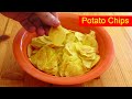 Potato wafers  crispy potato chips  quick and easy crunchy chips recipe  secerkos kitchen