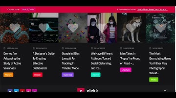 Glekk - Blog & Magazine WordPress Theme | Elementor Modern Blog WordPress Theme