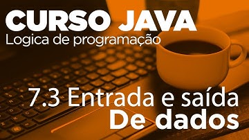 7.3 Entrada e Saída de dados | Curso Java - JOptionPane