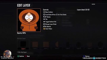 Black Ops 2: Emblem - Kenny from South Park! - Tutorial/How To Make!