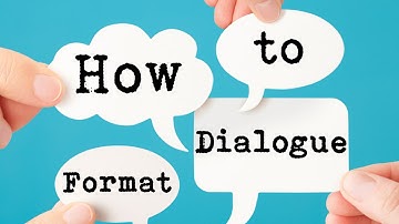 How to Format Dialogue
