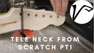 Building a Replacement Tele Neck from Scratch Part 1