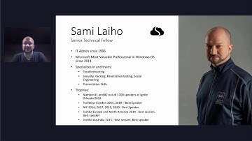 Sami Laiho - How to Stay Secure in 2020+
