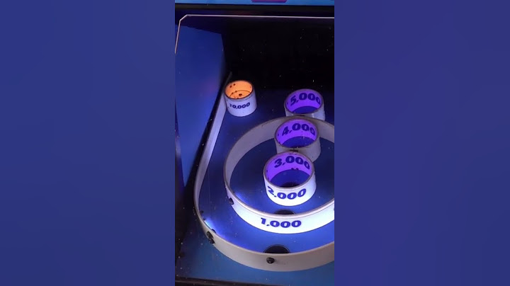 The best arcade skeeball player ever