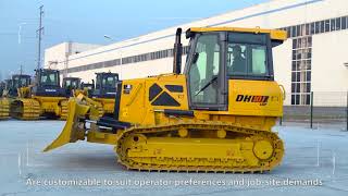 SHANTUI J series and K series Hydrostatic Bulldozers Introduction