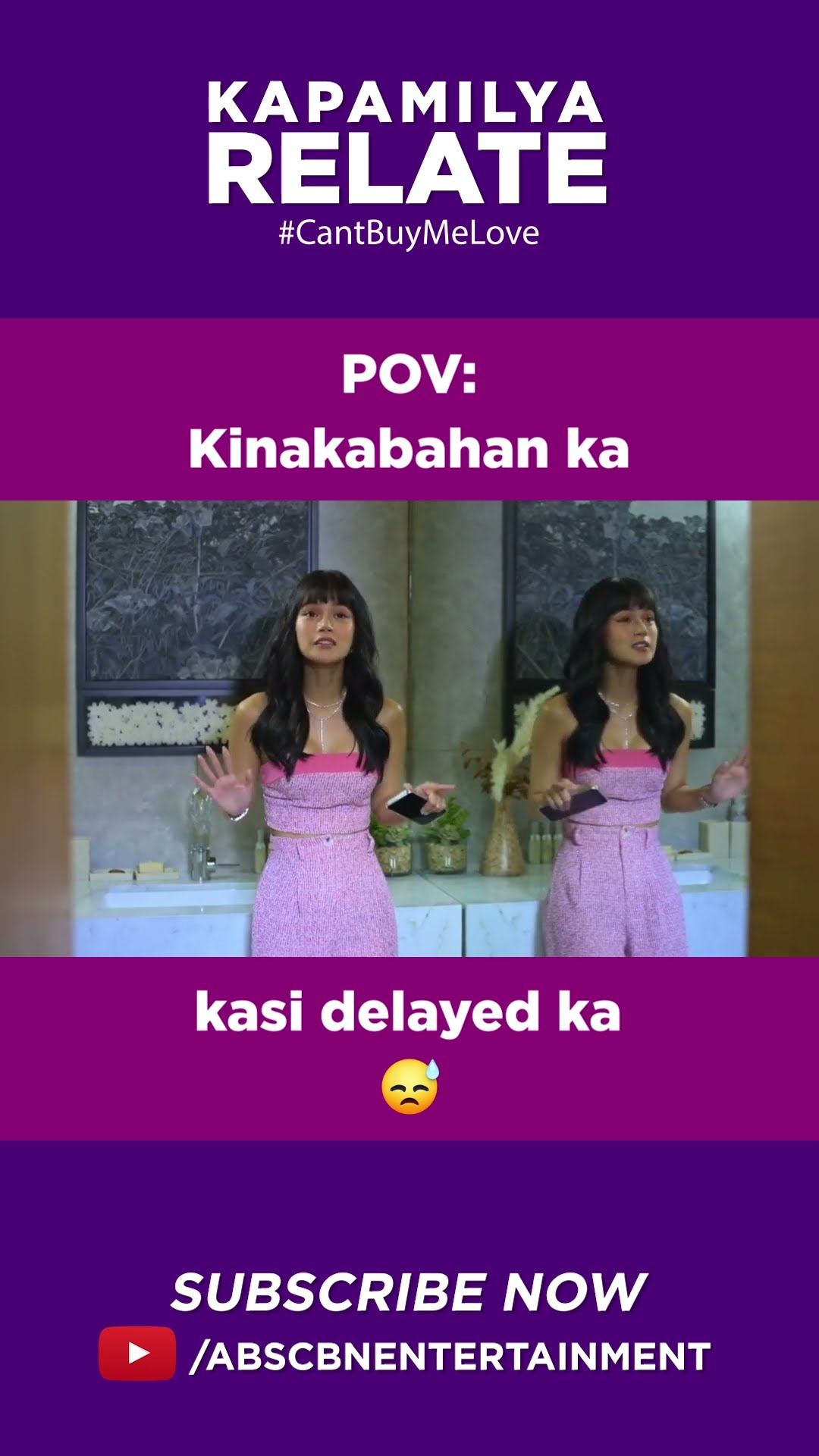 'Yung kinakabahan ka na kasi delayed ka | Kapamilya Shorts