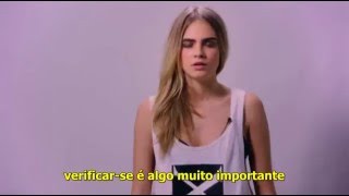 Cara Delevingne - Balls not Boobs (Bolas e não Seios) (Legendado\Traduzido) PT-BR