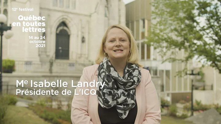 Mot de la prsidente de L'ICQ, Me Isabelle Landry
