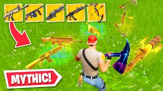 I got *ALL* MYTHIC weapons in ONE game...! (Fortnite Chapter 2 Season 2)
