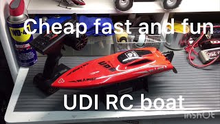 Cheap, fast, and fun UDI RC boat review