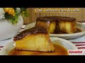 FLAN CON SUERO DE LECHE Y SIN HORNO Fácil y Delicioso