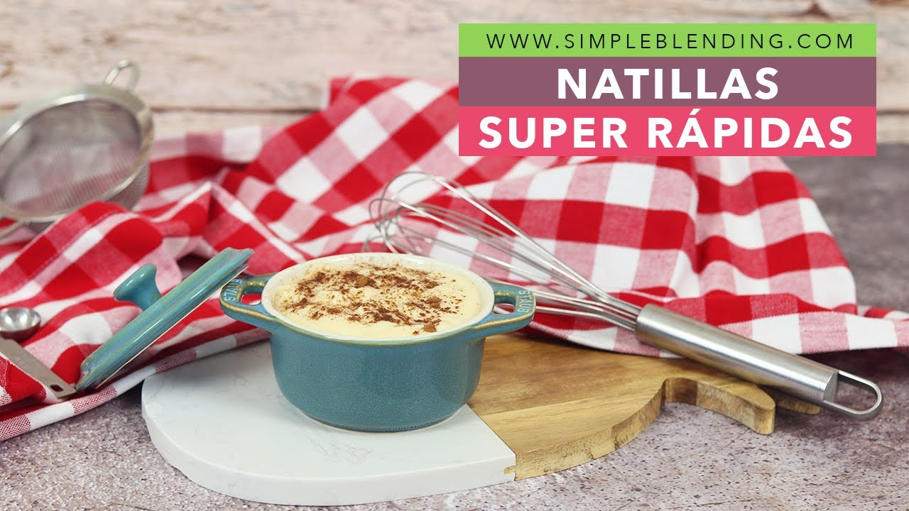 LAS MEJORES NATILLAS ULTRARRÁPIDAS EN 5 MINUTOS| Natillas sin grumos en el microondas