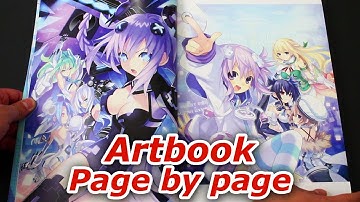 Flip through: Hyperdimension Neptunia +mk2 Artbook
