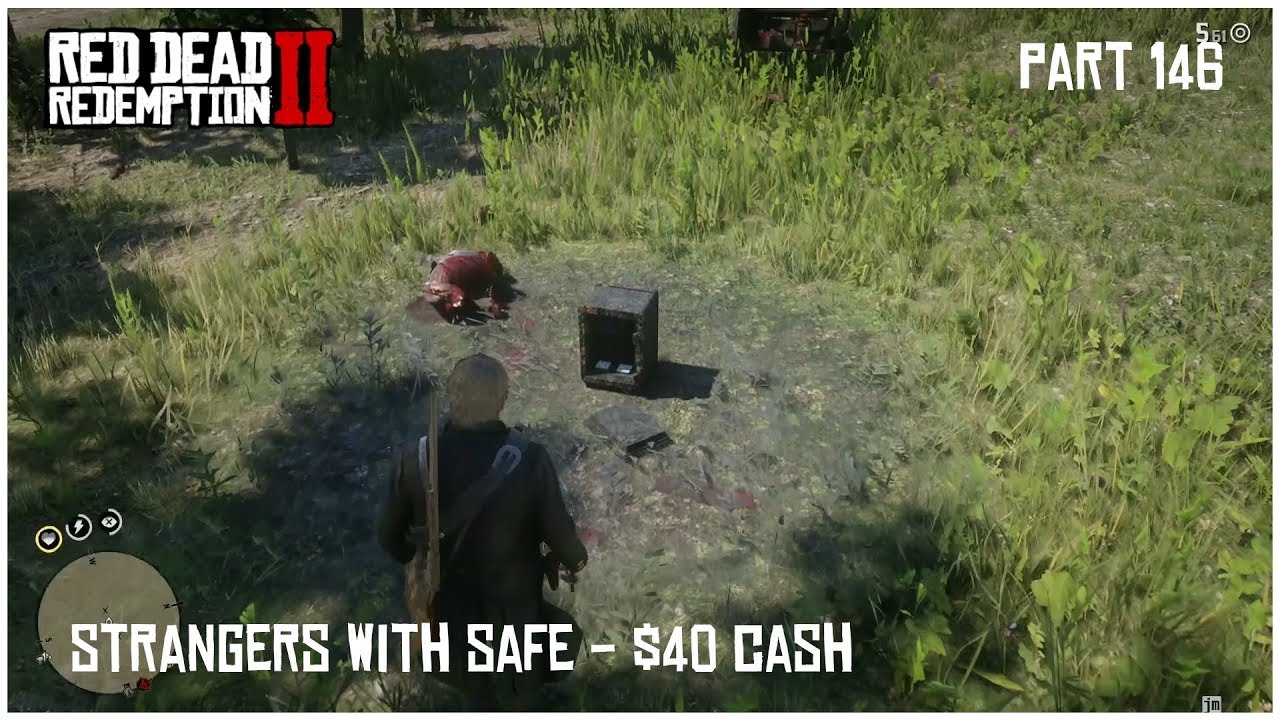 Red Dead Redemption 2 Strangers With Safe Got 40 Cash Part 146