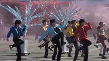 BTS Crosswalk Concert Dynamite 211123 James Corden FANCAM (Take 1)