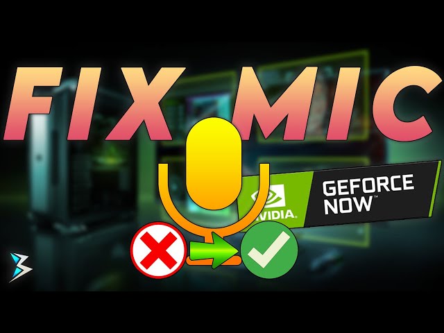 Is voice chat supported with GeForce NOW and how do I enable the microphone  on GeForce NOW?