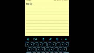 Type faster using Touchpal X on Android (Even without prediction)! screenshot 5