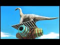 LAUNCHING Dinosaurs To SPACE!   Animal Revolt Battle Simulator ARBS