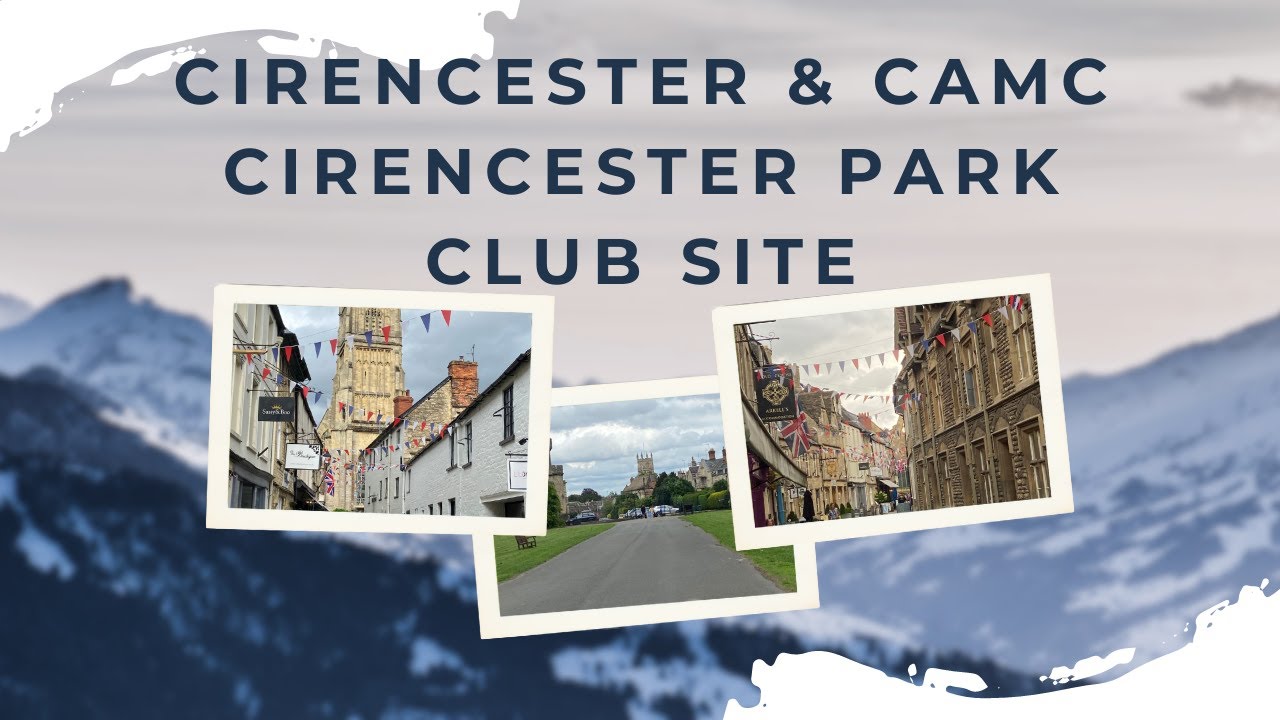 Cirencester & CAMC Cirencester Park Site, The Amphitheatre & Morris Dancing COTSWOLDS. Motorhome UK