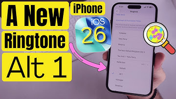 iOS 26: A New Alt 1 Ringtone Sound Test on iPhone - Download Now