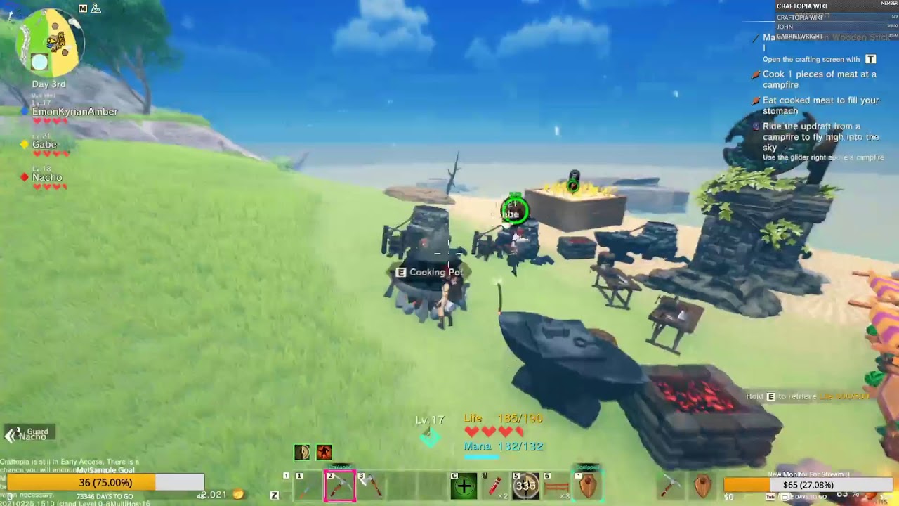 Starting A Hardcore Group Series [Craftopia]