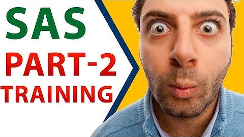 SAS Online Training - Introduction to SAS Software (PART - 2)