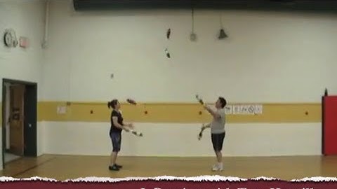 Most Fitting - "In Passing" with Tom Hamill - Juggling Club Passing Tricks