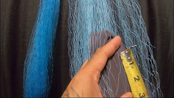 Throw Net  Hawaii - How to measure eyes