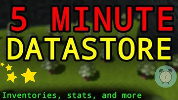 How to make a DataStore Script in 5 Minutes | Roblox Studio