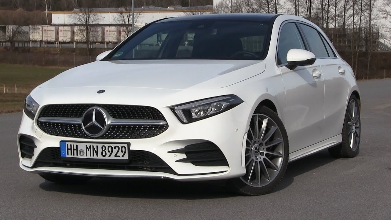 Mercedes A 0 Amg Line 163 Hp Test Drive Youtube