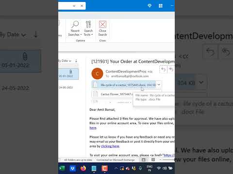 Video: Hvad er filtypenavnet for en Outlook-e-mail?