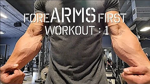 Forearms First (Building Popeye like Forearms), Pa...
