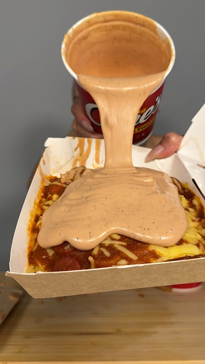 JOLIBEE WITH CANES SAUCE😱😱😱 #shorts #mukbang #friedchicken