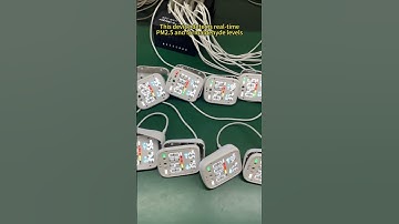 Air quality detector,measures PM2.5, formaldehyde,suitable for multiple scenarios!#airqualitymonitor