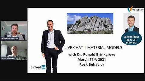 Rock modeling talk with Dr. Ronald Brinkgreve (Part 5 of PLAXIS Soil Model Talks)