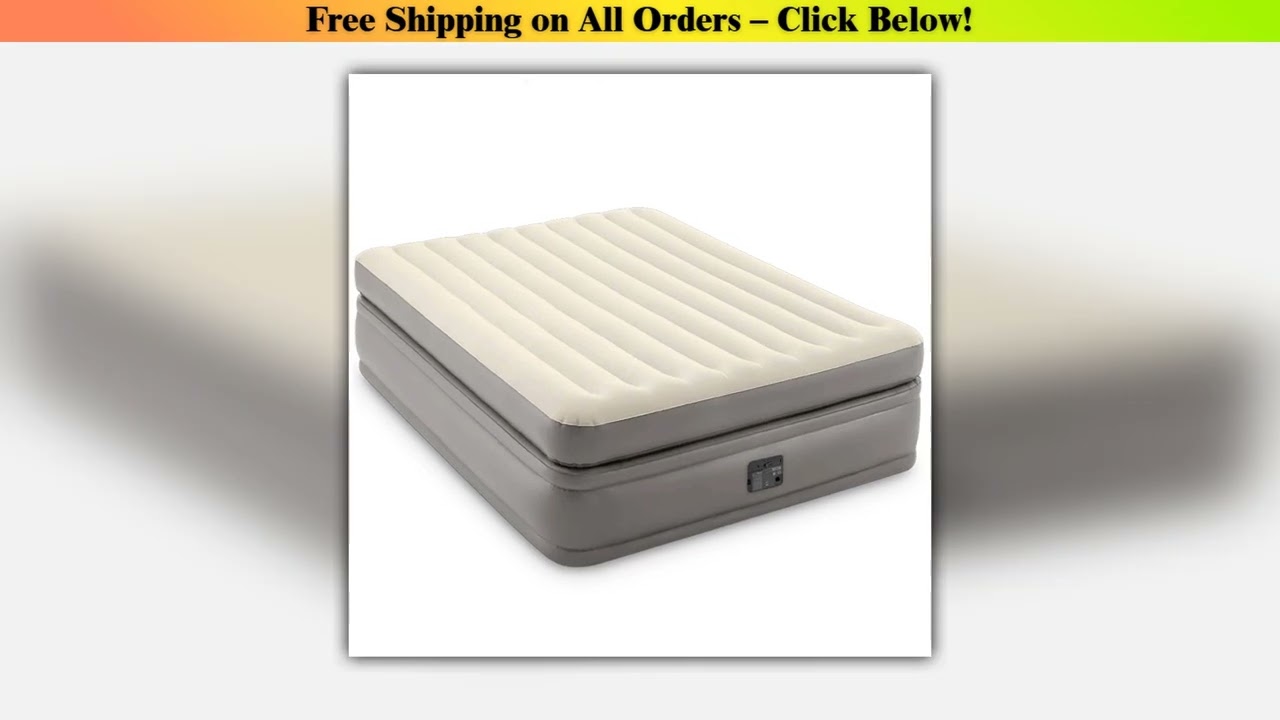 Intex double inflatable mattress size l dura-beam prime comfort elevated Wholesale Best Quality