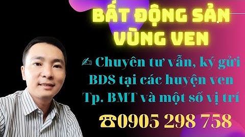 Thật dễ dàng sở hữu ngay lô đất tuyệt đẹp tại huyện Cư Kuin ngay hôm nay