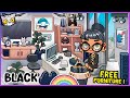 🌈 Decorating the NEW Rainbow Office for FREE in AVATAR WORLD (Black) PART 4 | ✨