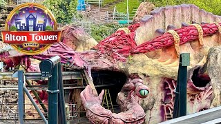Alton Towers Nemesis Construction Update - 11th May 2023