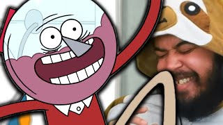 Мульт PARK MANAGERS LUNCH Regular Show Reaction